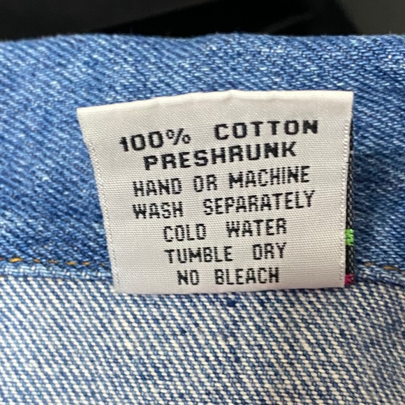 Ces Toi Crop Jean Jacket Size Large - Picture 8 of 8